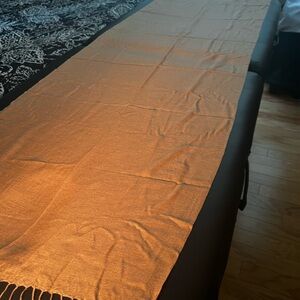 Silk and Cashmere Beige Scarf NWOT